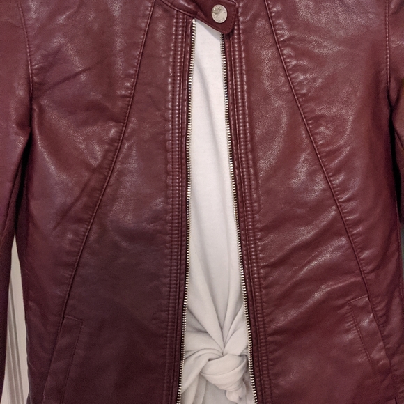 SOLD Express Leather Jacket - Picture 3 of 3